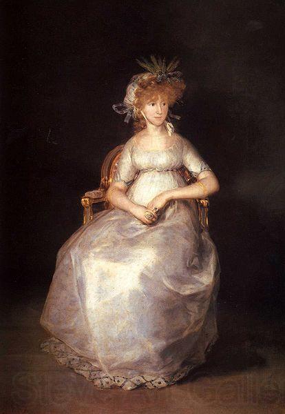Francisco de Goya Portrait of Germany oil painting art